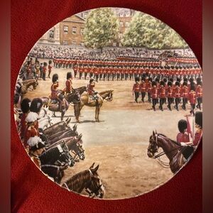 “Trooping the colour” Ceramic Plate